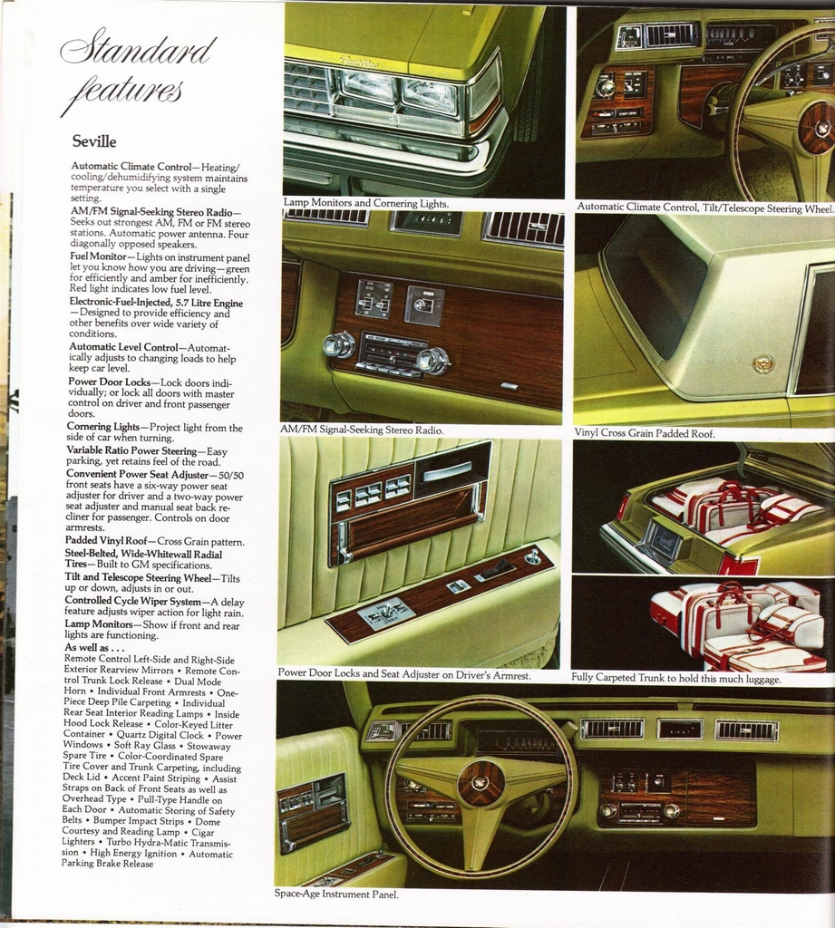 1976 Cadillac Full-Line Prestige Brochure Page 25